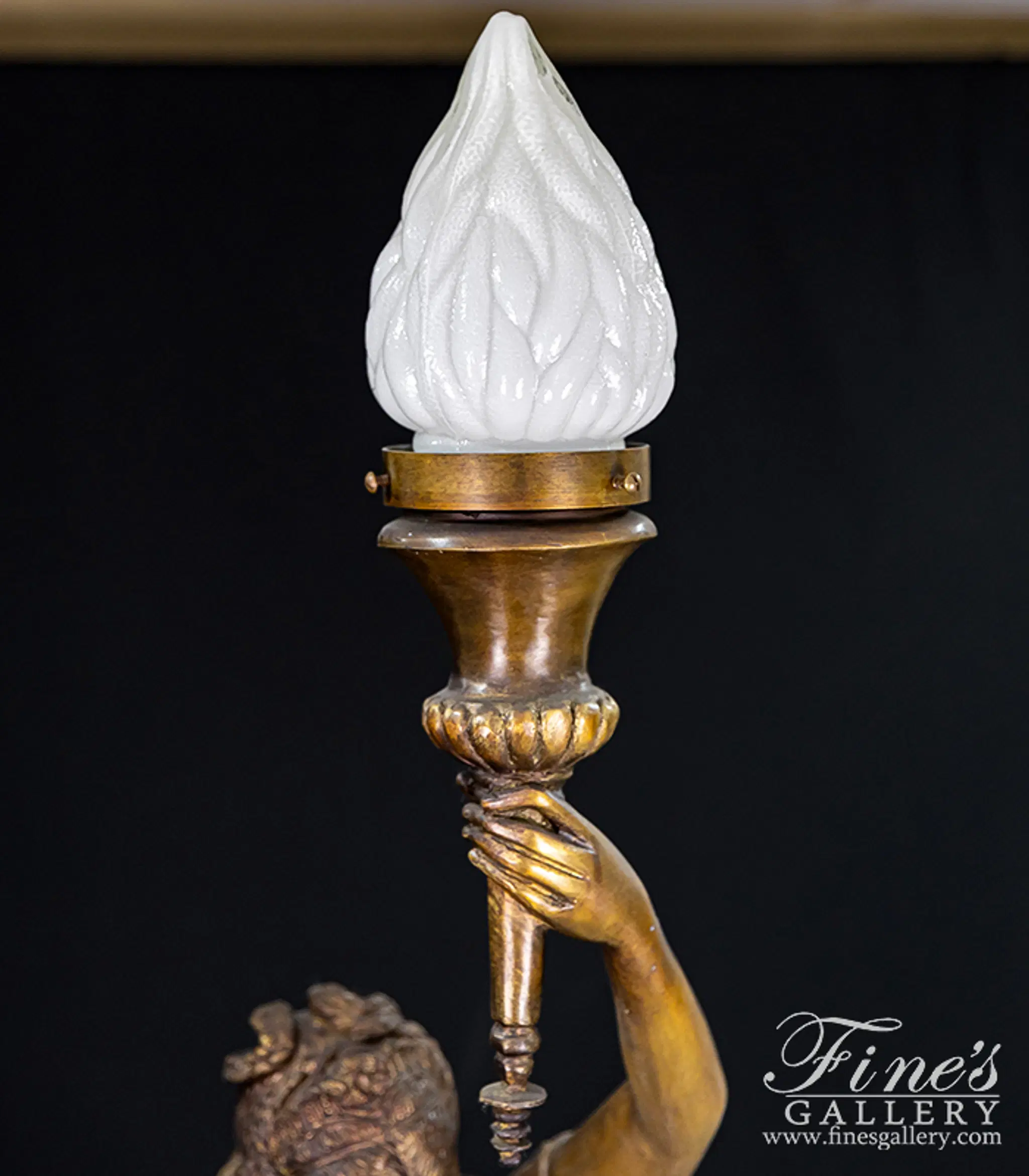 Lighting Lamposts - Ornate Bronze Lampost - LMP-002 - Fine's
